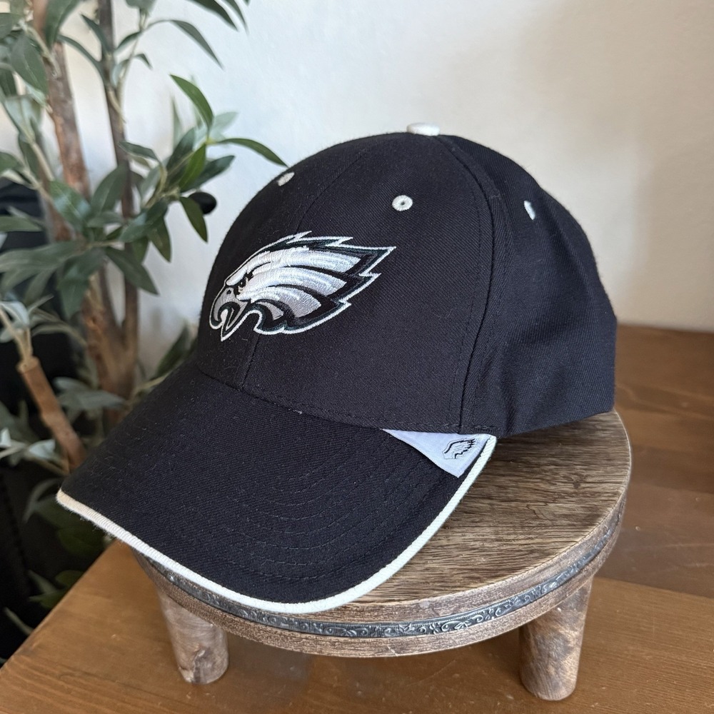 VTG Philadelphia Eagles NFL Twins Enterprise Snapback Hat Cap Wool Blend Mens OS